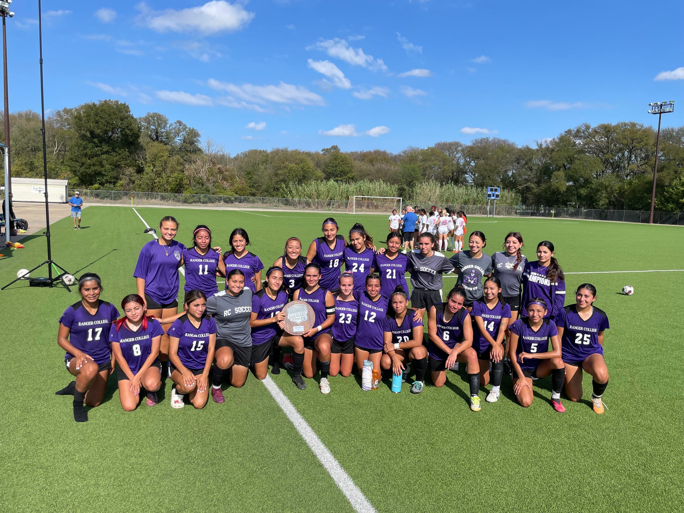 Ranger College Women's Soccer has a great season and finishes in second place