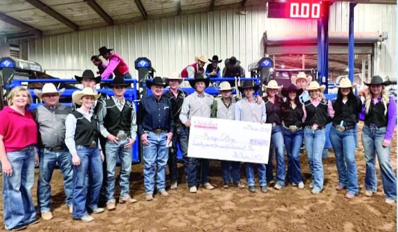 Sweetwater Organizations Donate $27,500 to Ranger College for National Intercollegiate Rodeo