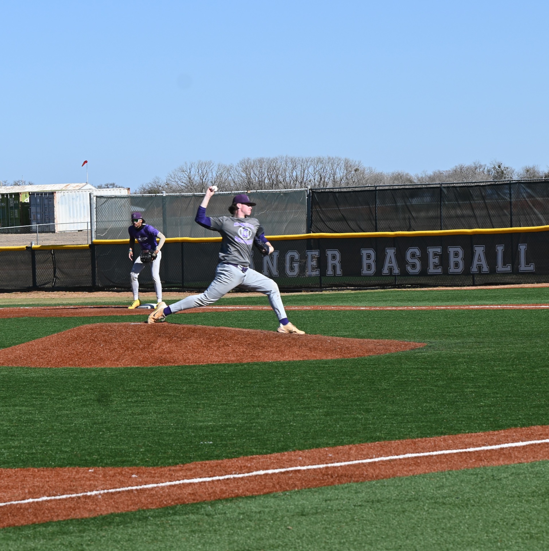 Ranger College Baseball takes the first half of this weekend's series with Luna College