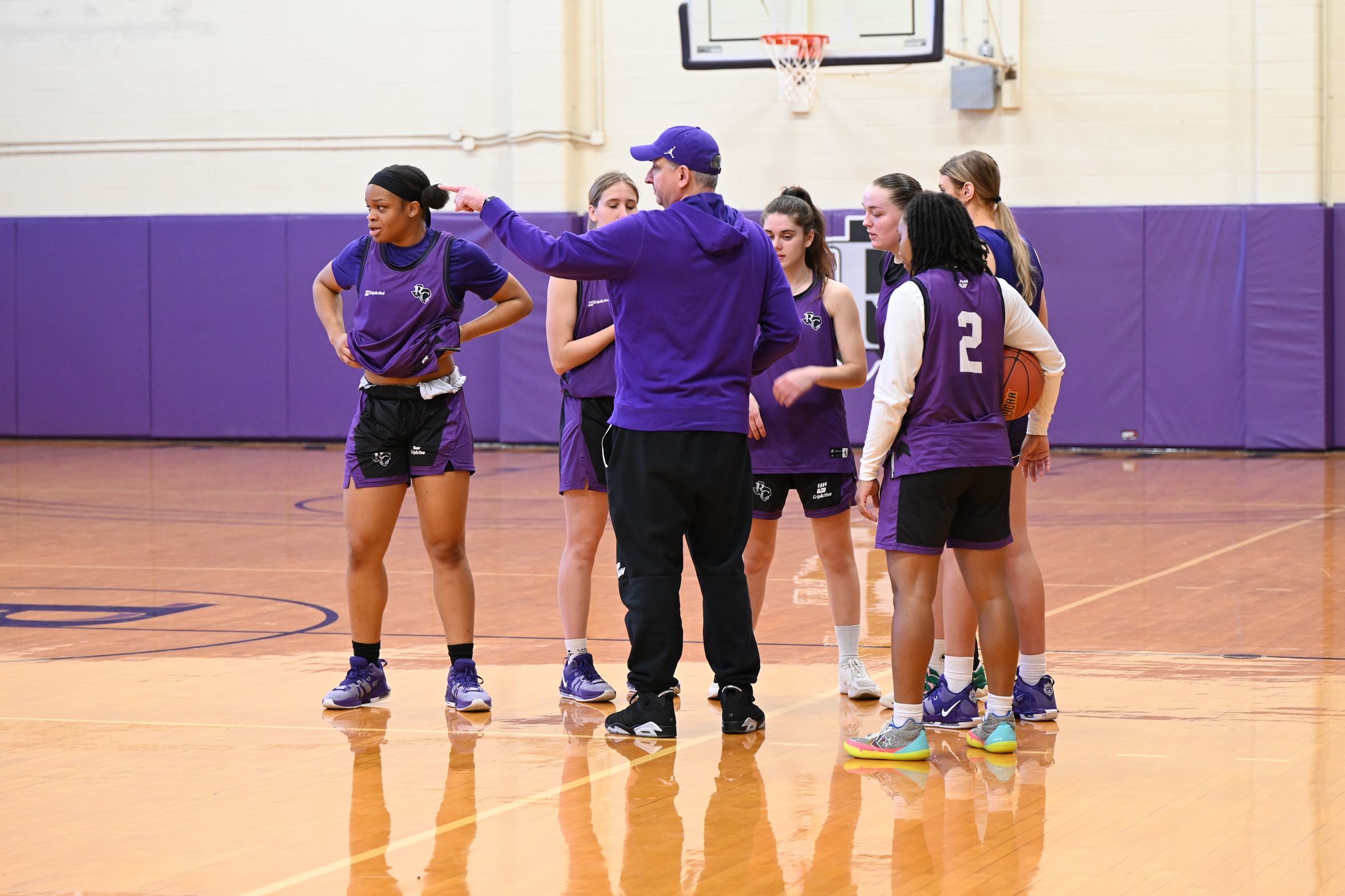 Ranger College Women's Basketball missed the basket against Weatherford College